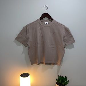 Nike womens Casual Crop top tee Sz Small